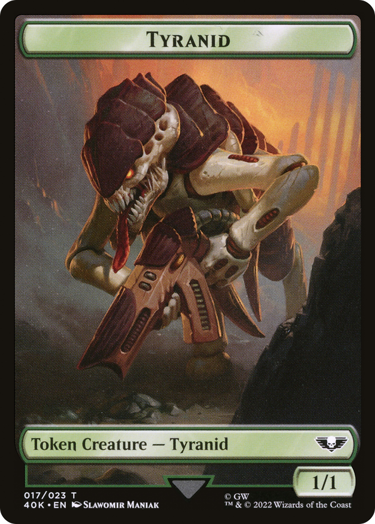 Magic: The Gathering - Tyranid Token - Warhammer 40000 Tokens