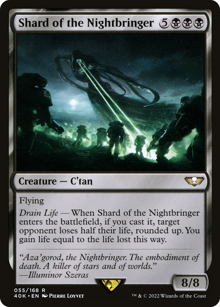 Magic: The Gathering - Shard of the Nightbringer - Warhammer 40000 Commander