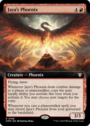 Magic: The Gathering - Jaya's Phoenix - Commander Masters