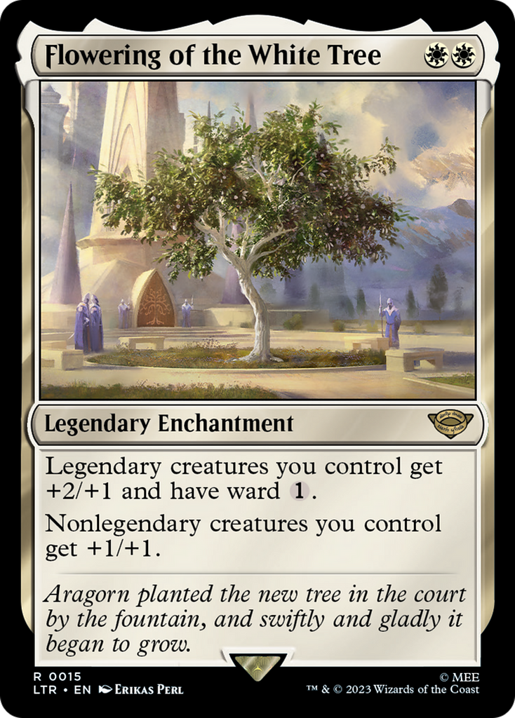 Magic: The Gathering - Flowering of the White Tree - The Lord of the Rings: Tales of Middle-earth