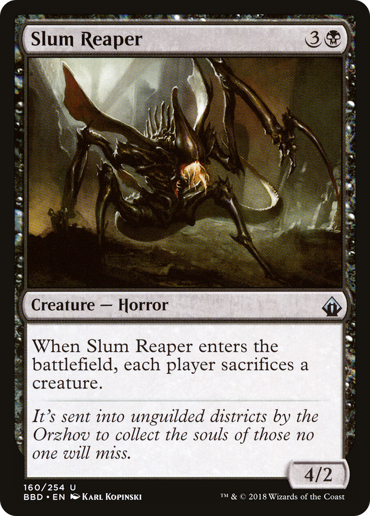 Magic: The Gathering - Slum Reaper Foil - Battlebond