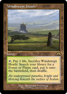 Magic: The Gathering - Windswept Heath Foil - Modern Horizons 3
