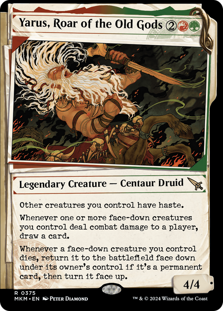 Magic: The Gathering - Yarus, Roar of the Old Gods - Murders at Karlov Manor