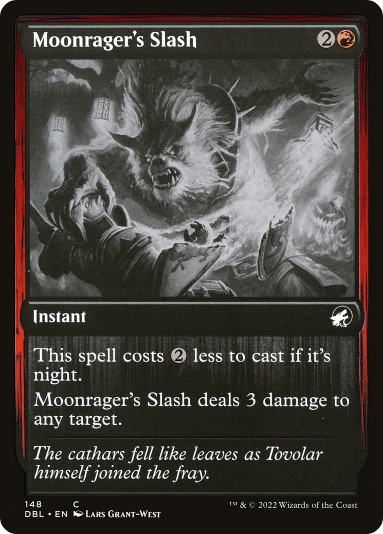 Magic: The Gathering - Moonrager's Slash - Innistrad: Double Feature