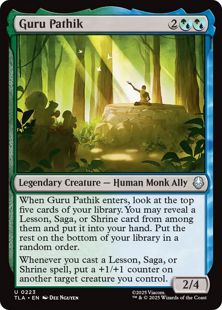 Magic: The Gathering - Guru Pathik - Avatar: The Last Airbender