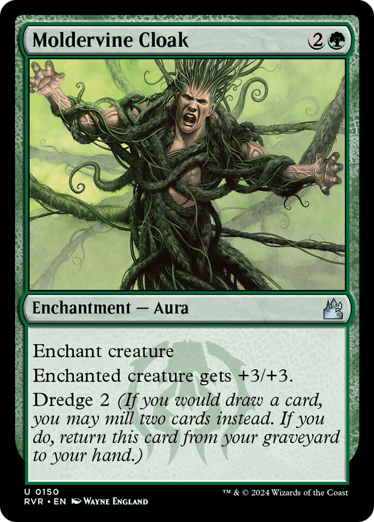 Magic: The Gathering - Moldervine Cloak Foil - Ravnica Remastered