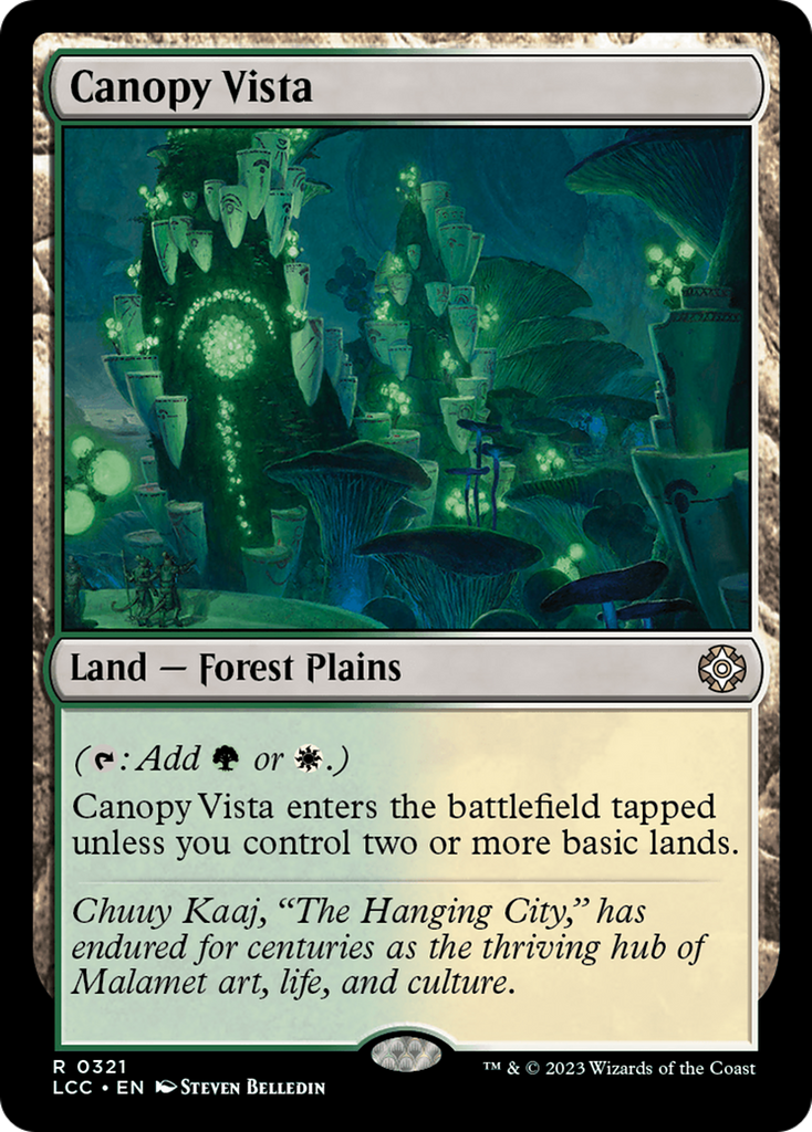 Magic: The Gathering - Canopy Vista - The Lost Caverns of Ixalan Commander