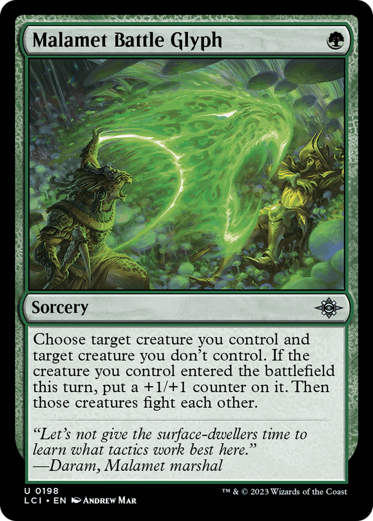 Magic: The Gathering - Malamet Battle Glyph - The Lost Caverns of Ixalan