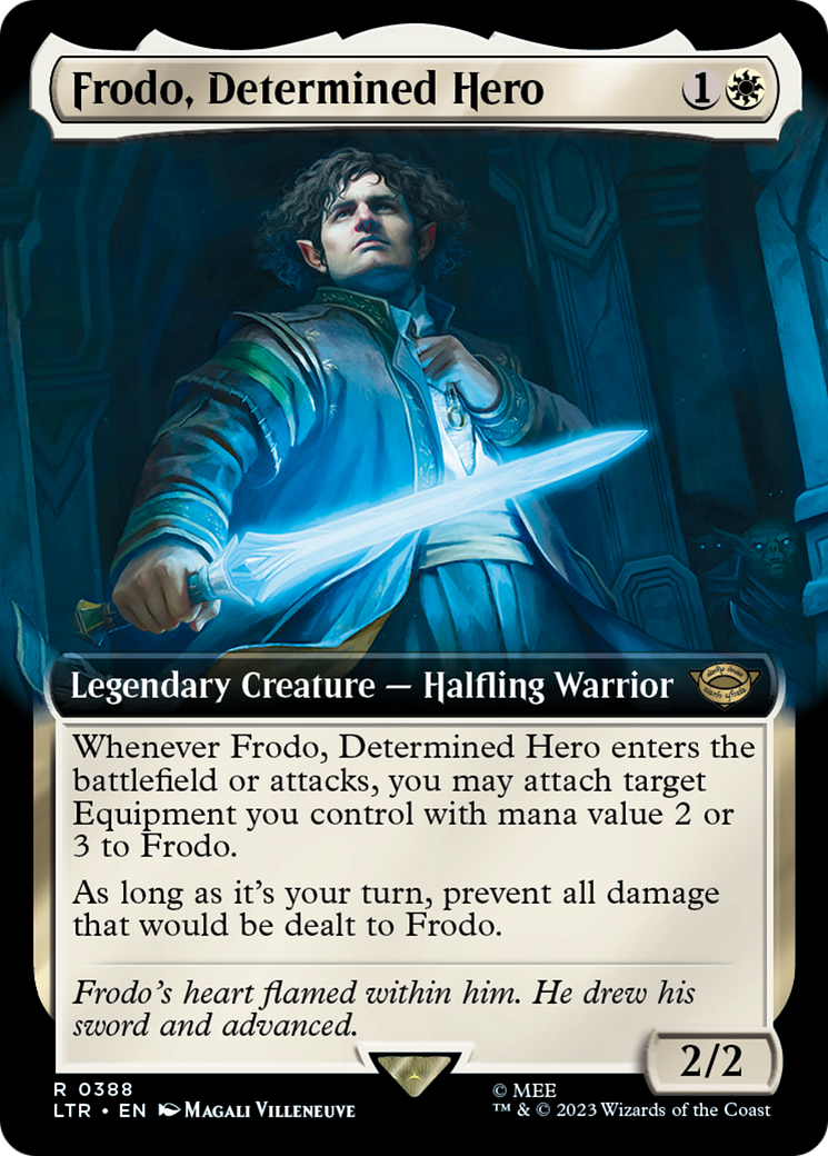 Magic: The Gathering - Frodo, Determined Hero - The Lord of the Rings: Tales of Middle-earth