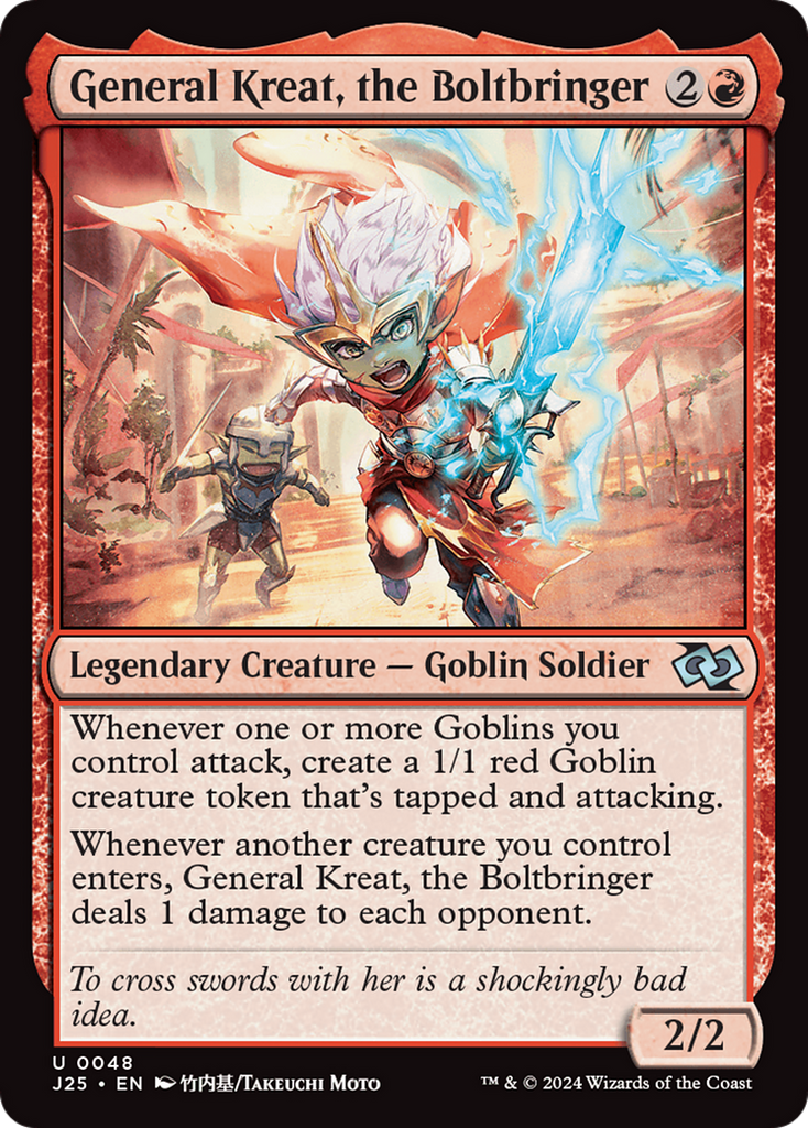 Magic: The Gathering - General Kreat, the Boltbringer - Foundations Jumpstart