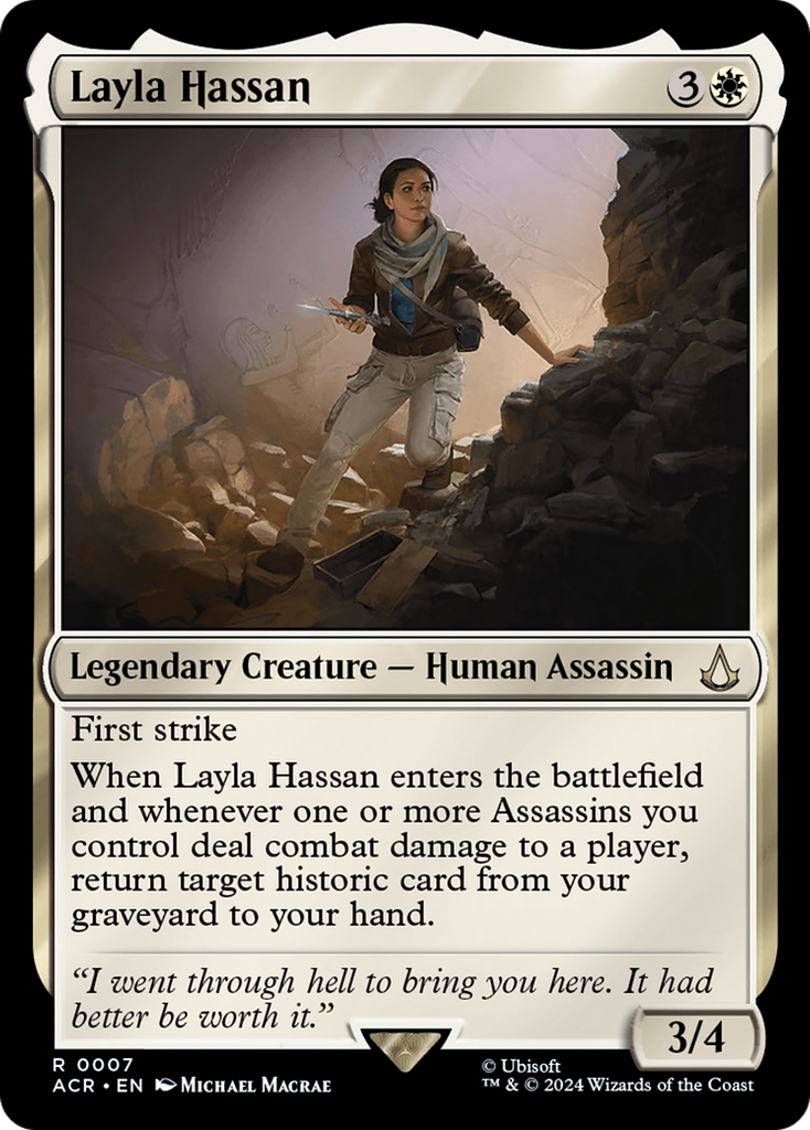 Magic: The Gathering - Layla Hassan Foil - Assassin's Creed