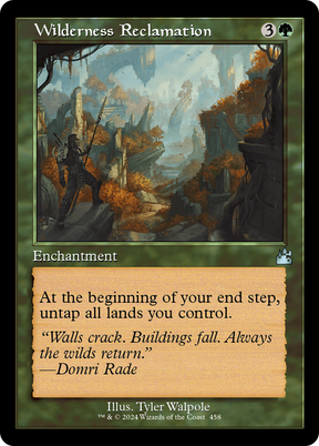 Magic: The Gathering - Wilderness Reclamation - Ravnica Remastered