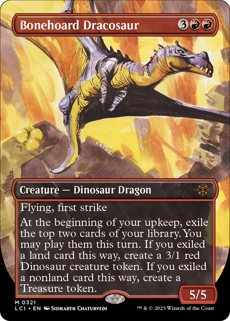 Magic: The Gathering - Bonehoard Dracosaur - The Lost Caverns of Ixalan