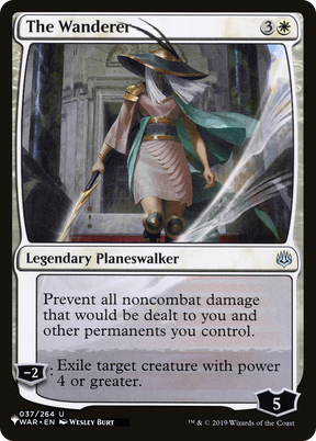Magic: The Gathering - The Wanderer - The List