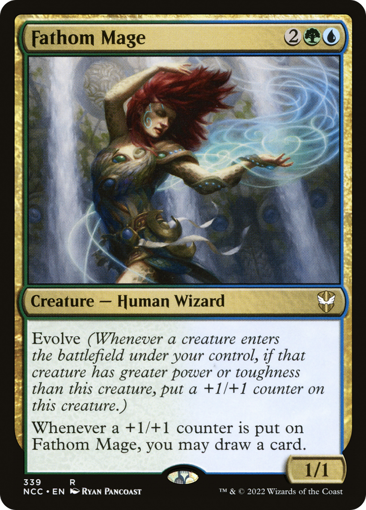 Magic: The Gathering - Fathom Mage - New Capenna Commander
