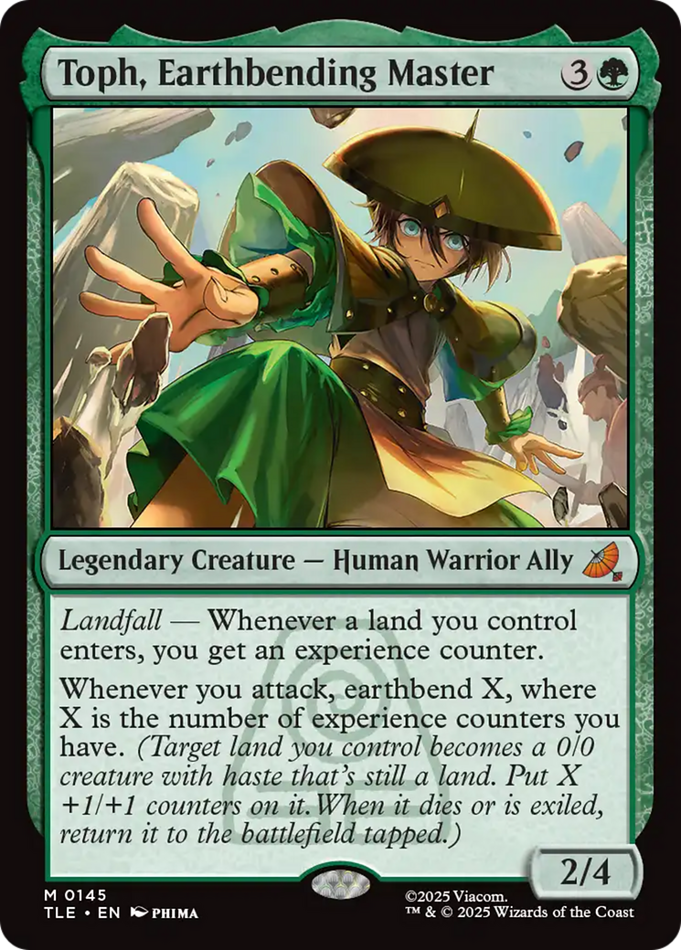 Magic: The Gathering - Toph, Earthbending Master - Avatar: The Last Airbender Eternal