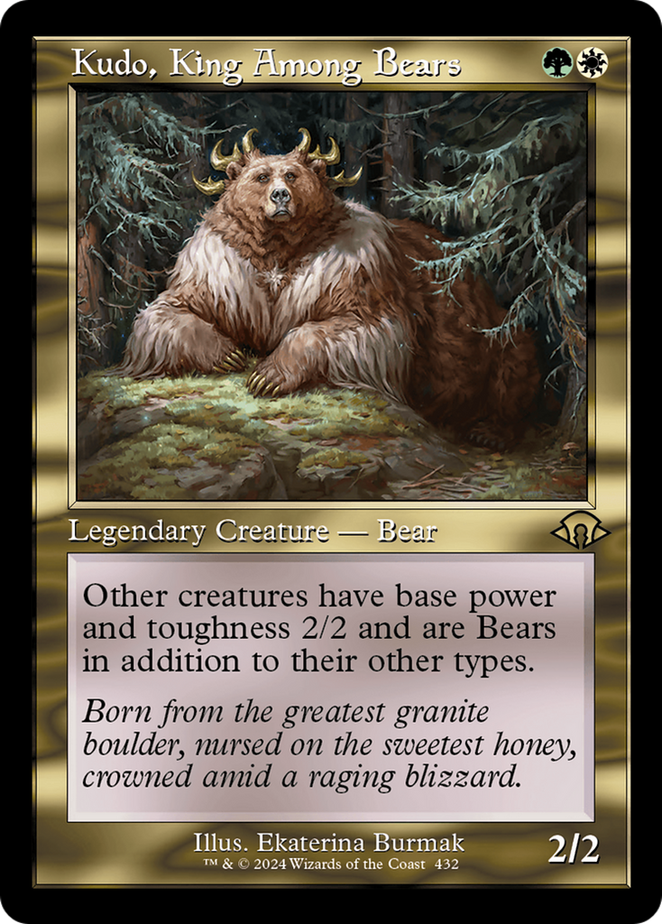 Magic: The Gathering - Kudo, King Among Bears - Modern Horizons 3