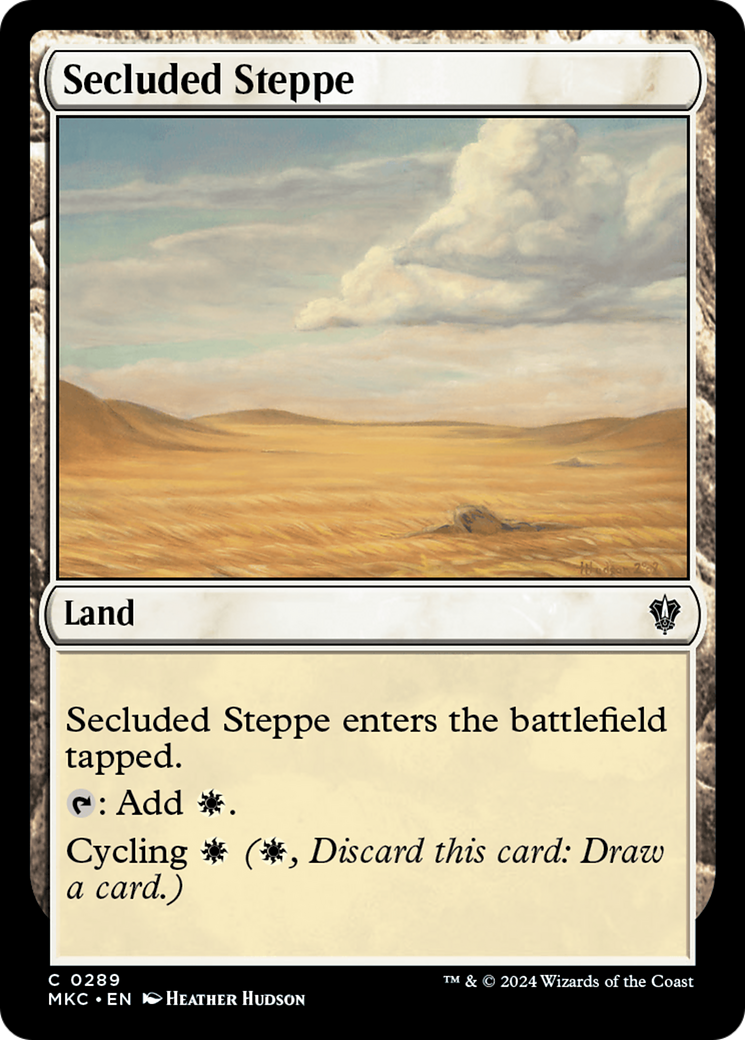 Magic: The Gathering - Secluded Steppe - Murders at Karlov Manor Commander