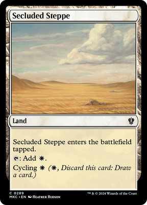 Magic: The Gathering - Secluded Steppe - Murders at Karlov Manor Commander