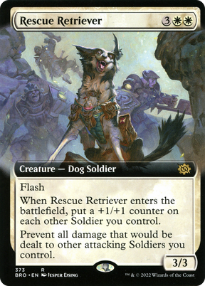 Magic: The Gathering - Rescue Retriever Foil - The Brothers' War