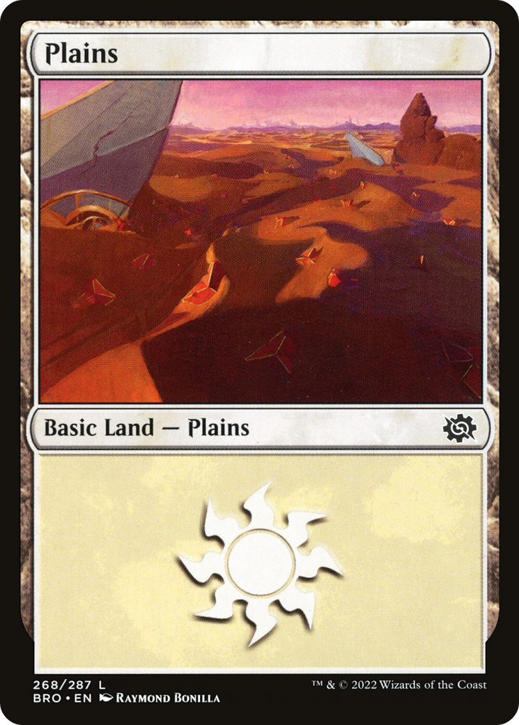 Magic: The Gathering - Plains #268 Foil - The Brothers' War