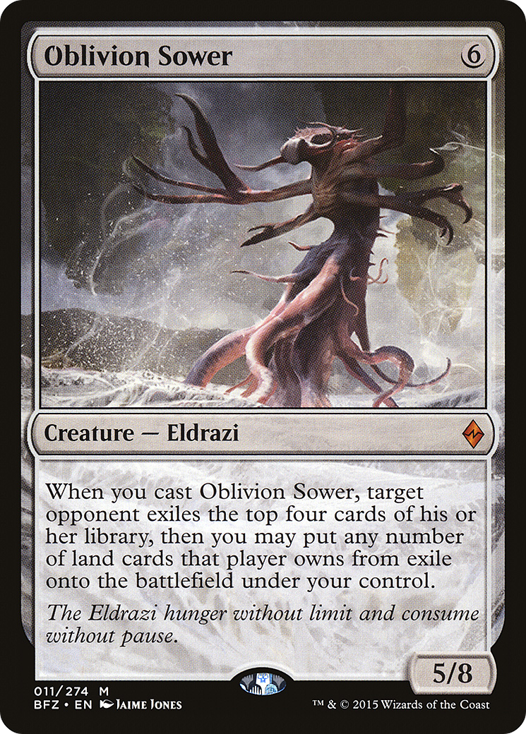 Magic: The Gathering - Oblivion Sower Foil - Battle for Zendikar