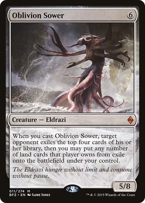 Magic: The Gathering - Oblivion Sower Foil - Battle for Zendikar