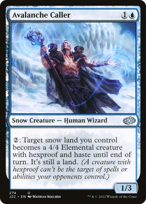 Magic: The Gathering - Avalanche Caller - Jumpstart 2022