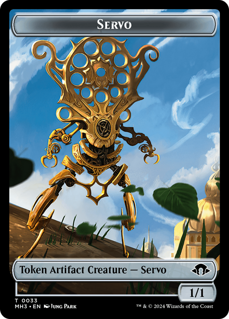 Magic: The Gathering - Servo Token - Modern Horizons 3 Tokens