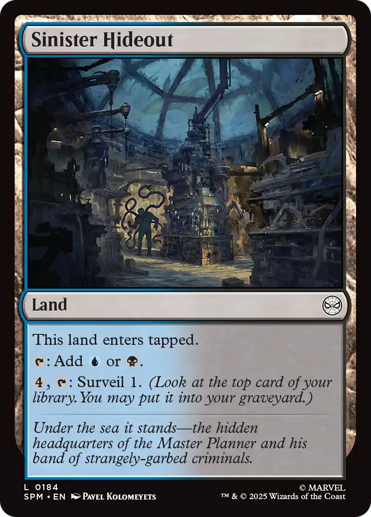 Magic: The Gathering - Sinister Hideout Foil - Marvel's Spider-Man