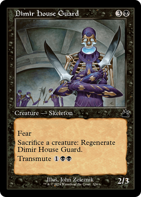 Magic: The Gathering - Dimir House Guard Foil - Ravnica Remastered