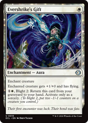 Magic: The Gathering - Evershrike's Gift Foil - Lorwyn Eclipsed