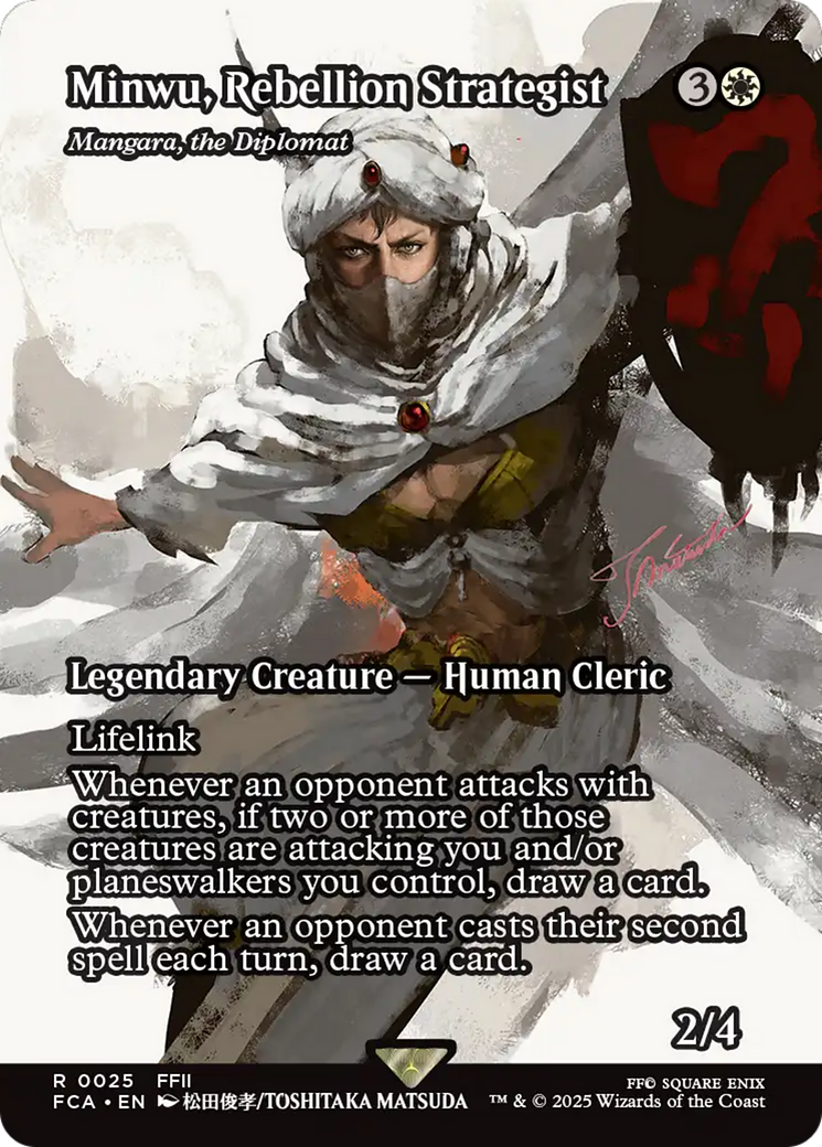 Magic: The Gathering - Mangara, the Diplomat Foil - Final Fantasy: Through the Ages