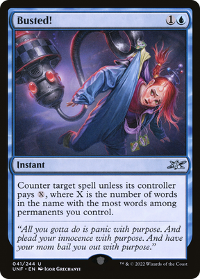 Magic: The Gathering - Busted! - Unfinity