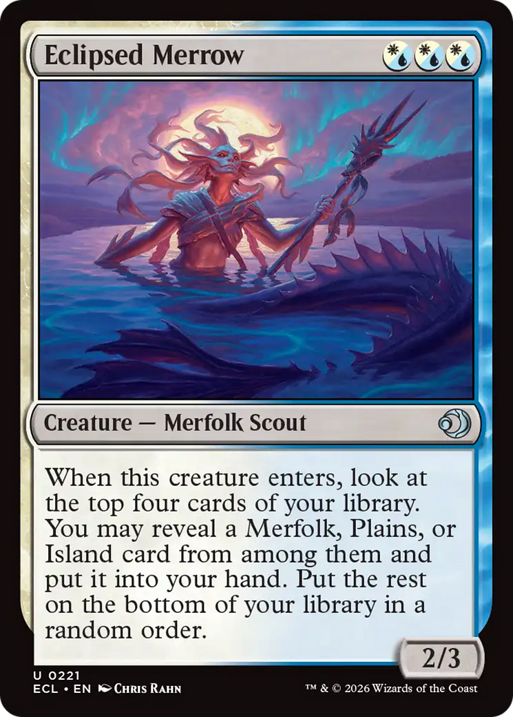 Magic: The Gathering - Eclipsed Merrow Foil - Lorwyn Eclipsed