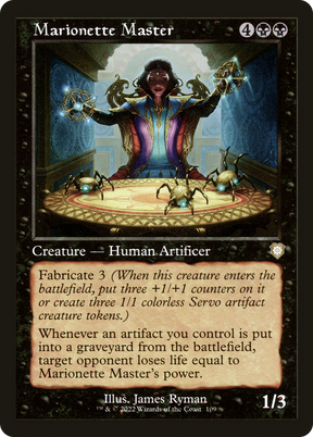 Magic: The Gathering - Marionette Master - The Brothers' War Commander