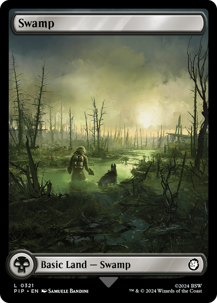 Magic: The Gathering - Swamp - Fallout