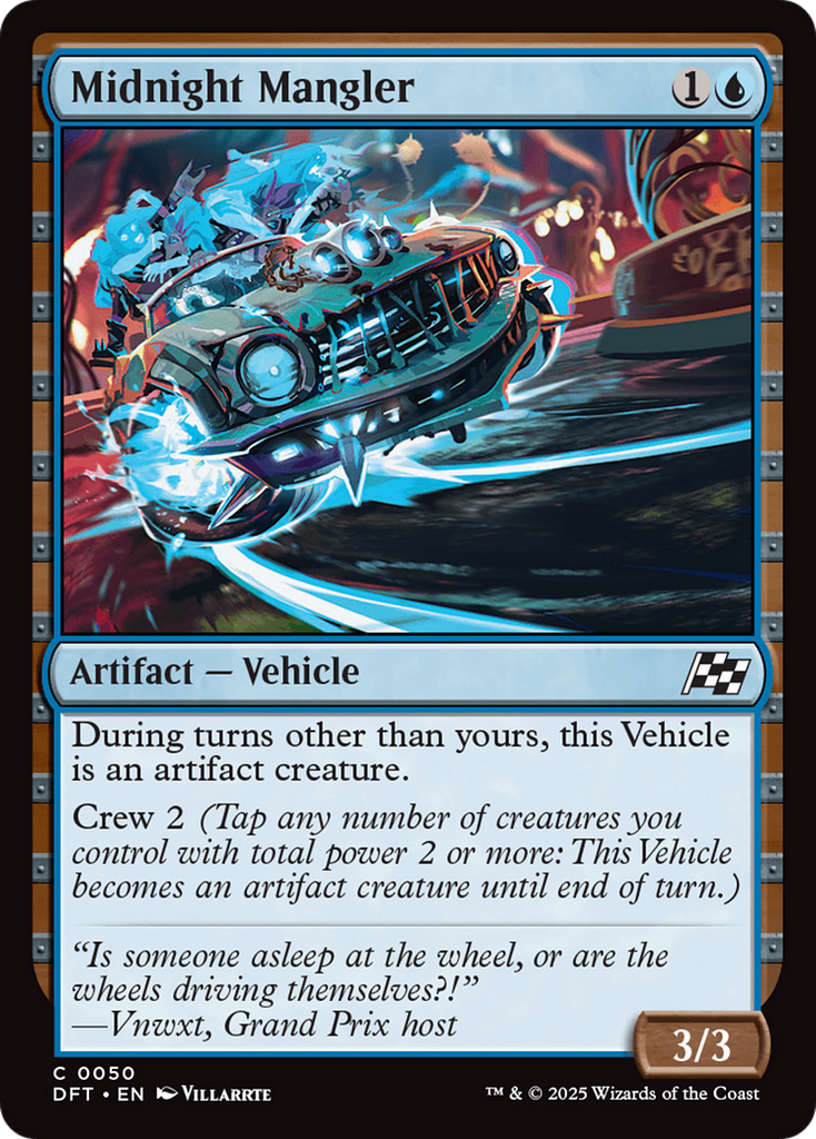 Magic: The Gathering - Midnight Mangler Foil - Aetherdrift