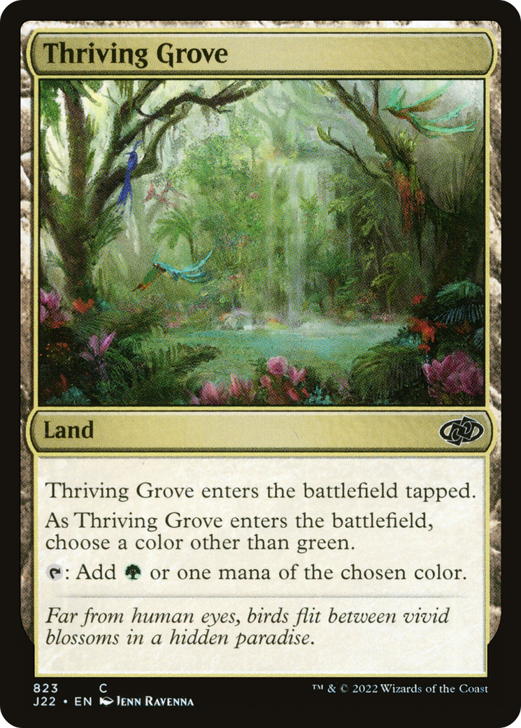 Magic: The Gathering - Thriving Grove - Jumpstart 2022