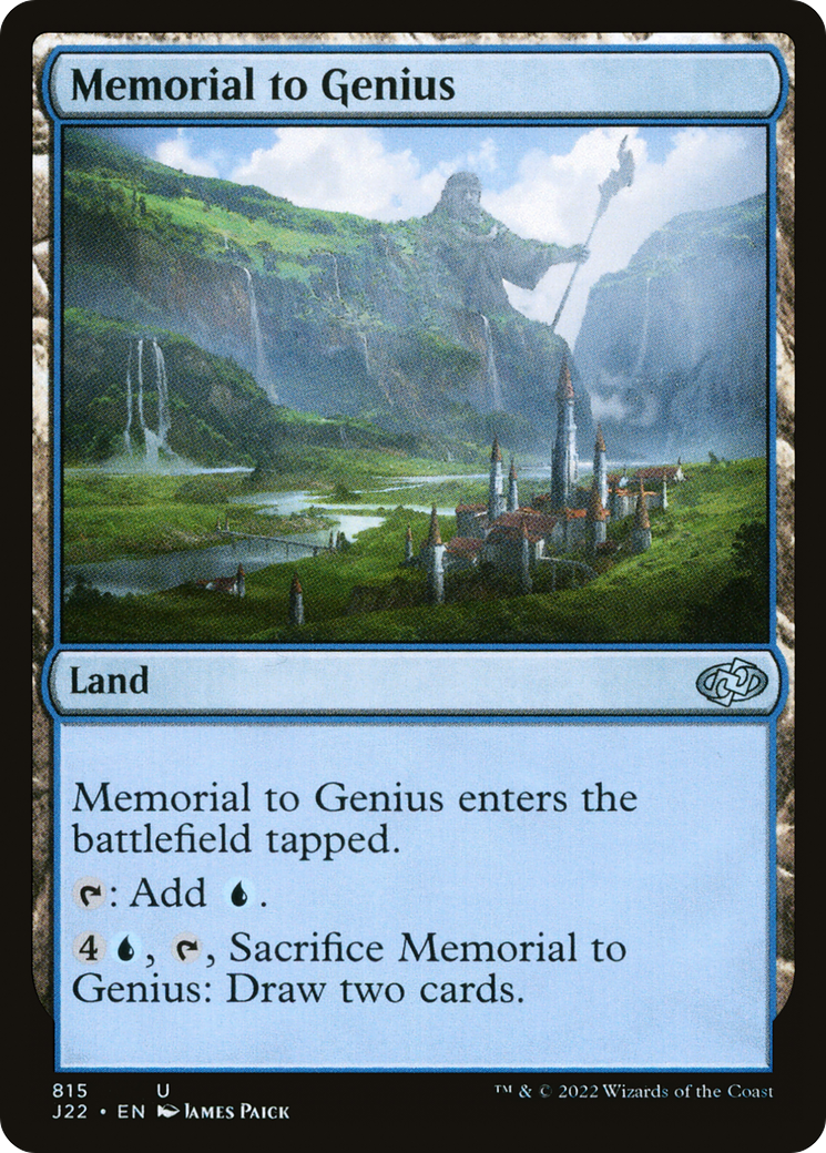 Magic: The Gathering - Memorial to Genius - Jumpstart 2022