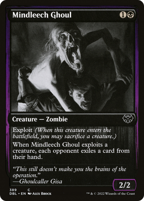 Magic: The Gathering - Mindleech Ghoul - Innistrad: Double Feature