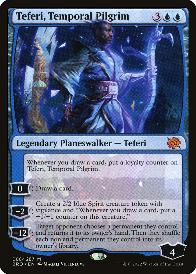 Magic: The Gathering - Teferi, Temporal Pilgrim Foil - The Brothers' War