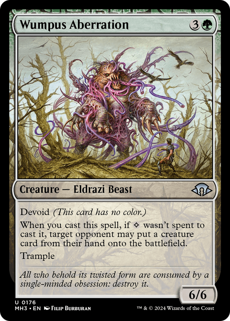 Magic: The Gathering - Wumpus Aberration Foil - Modern Horizons 3