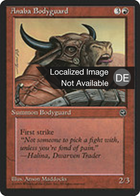 Magic: The Gathering - Anaba-Leibwächter - Homelands