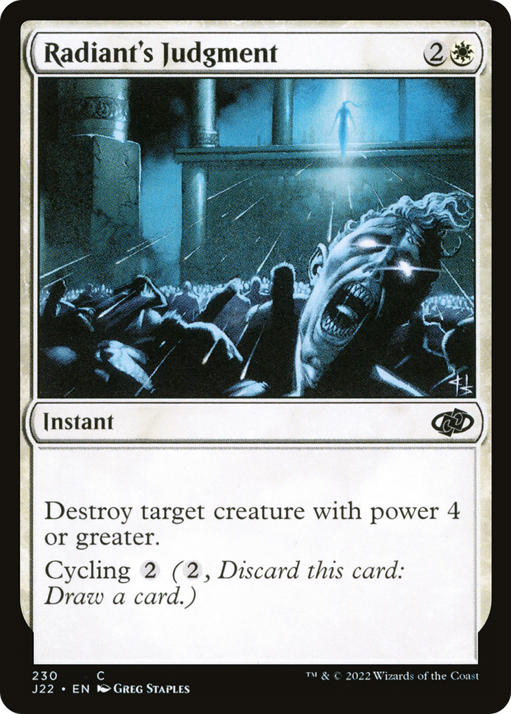 Magic: The Gathering - Radiant's Judgment - Jumpstart 2022