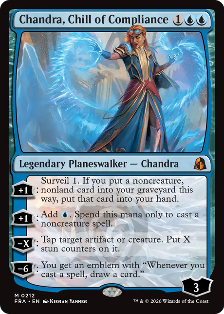 Magic: The Gathering - Chandra, Chill of Compliance - Reality Fracture