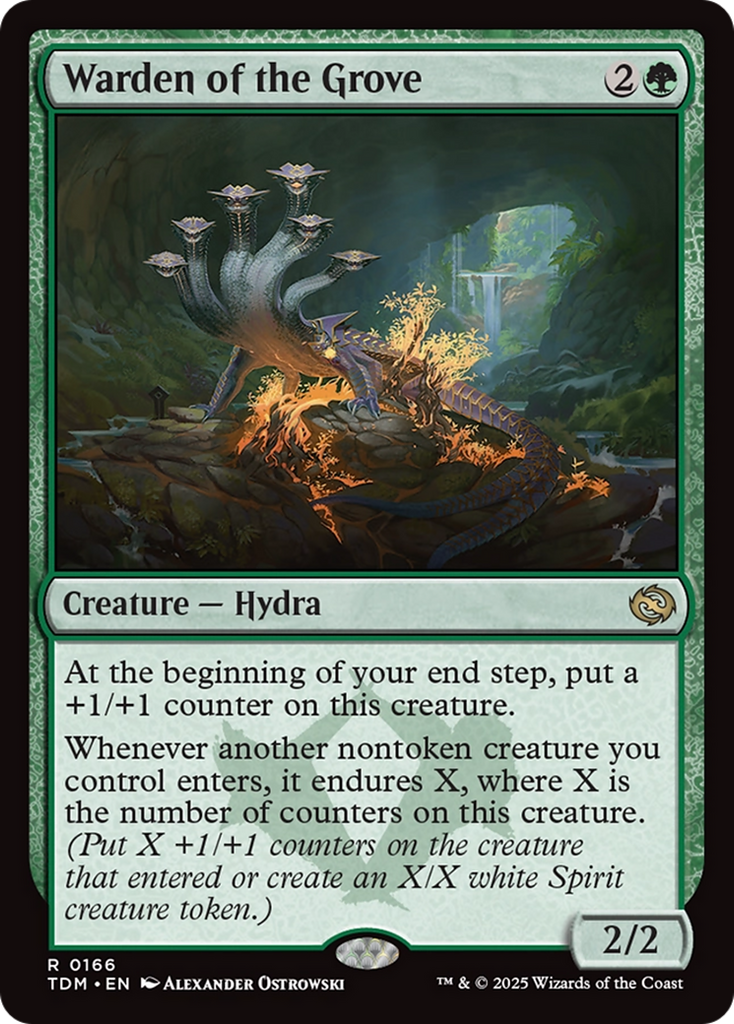 Magic: The Gathering - Warden of the Grove - Tarkir: Dragonstorm