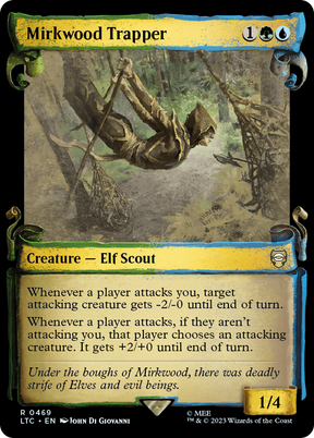 Magic: The Gathering - Mirkwood Trapper Foil - Tales of Middle-earth Commander