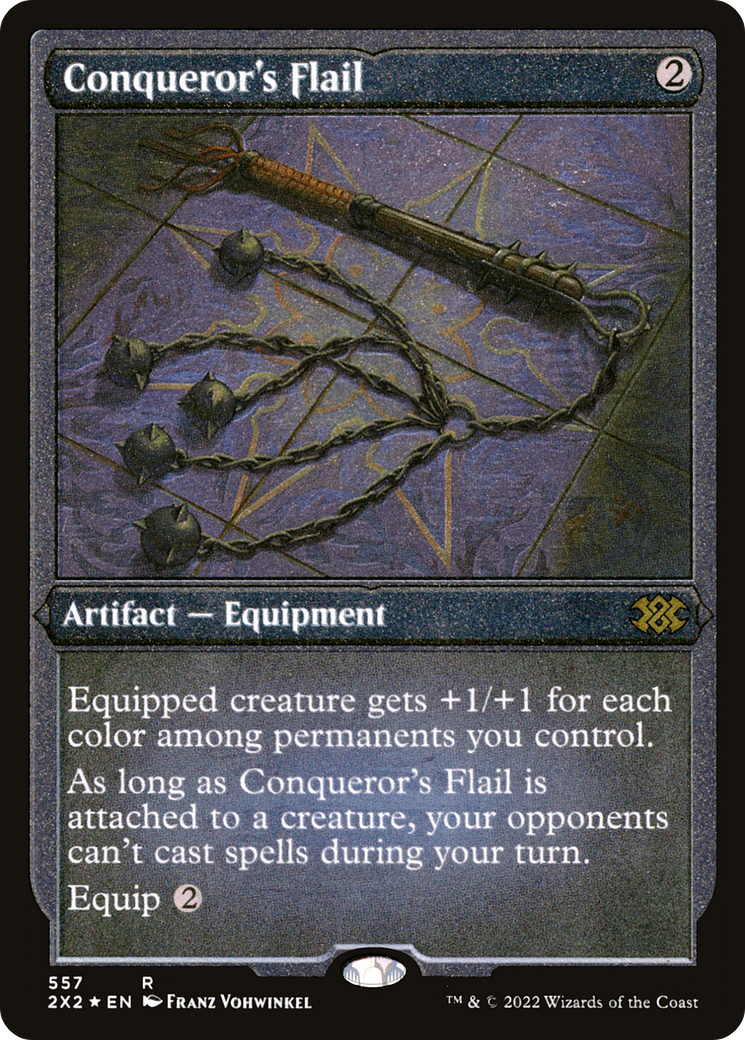 Magic: The Gathering - Conqueror's Flail Foil - Double Masters 2022