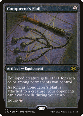Magic: The Gathering - Conqueror's Flail Foil - Double Masters 2022